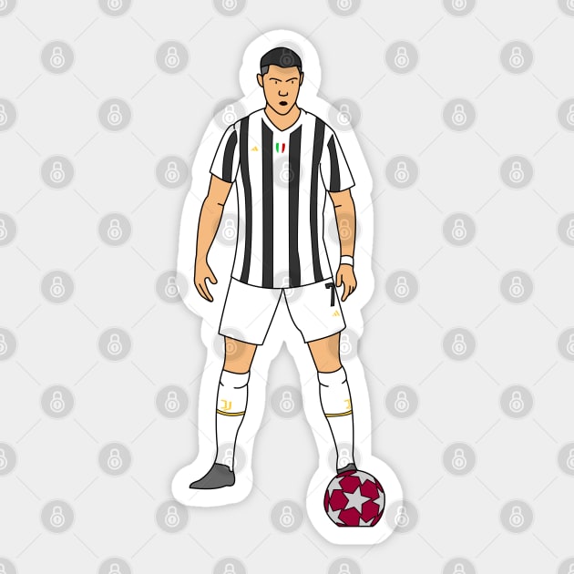 Cristiano Ronaldo (Juventus) Sticker by boyznew